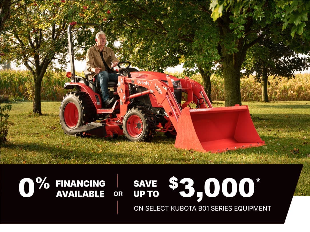 Save on Select B01 Series Tractors Save on Select B01 Series Tractors